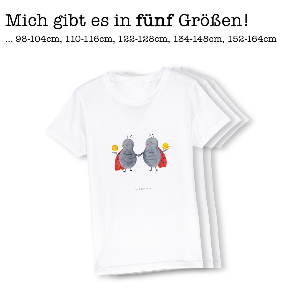 Organic Kinder T-Shirt Sternzeichen Zwilling Kinder T-Shirt, Kinder T-Shirt Mädchen, Kinder T-Shirt Jungen, Tierkreiszeichen, Sternzeichen, Horoskop, Astrologie, Aszendent, Zwillinge, Zwilling Geschenk, Zwilling Sternzeichen, Geburtstag Mai, Geschenk Mai, Geschenk Juni, Marienkäfer, Glückskäfer, Zwillingsbruder, Zwillingsschwester