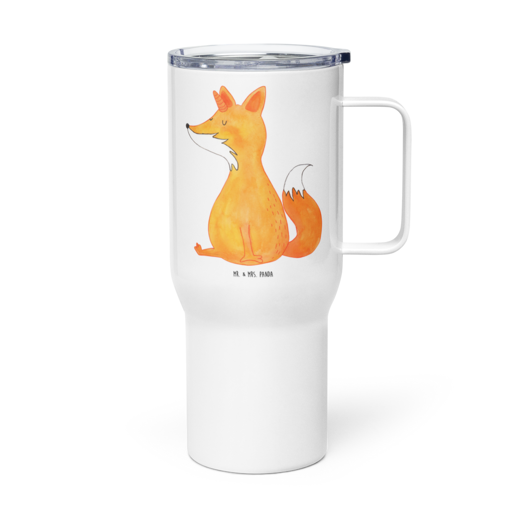 XXL Thermobecher Einhorn Fuchs Thermobecher, XL Thermobecher, Reisebecher, XL Reisetasse, Großer Thermobecher, Autobecher, Jumbo Becher, Einhorn, Einhörner, Einhorn Deko, Pegasus, Unicorn, Fuchs, Unicorns, Fuchshörnchen, Fuchshorn, Foxycorn, Füchse