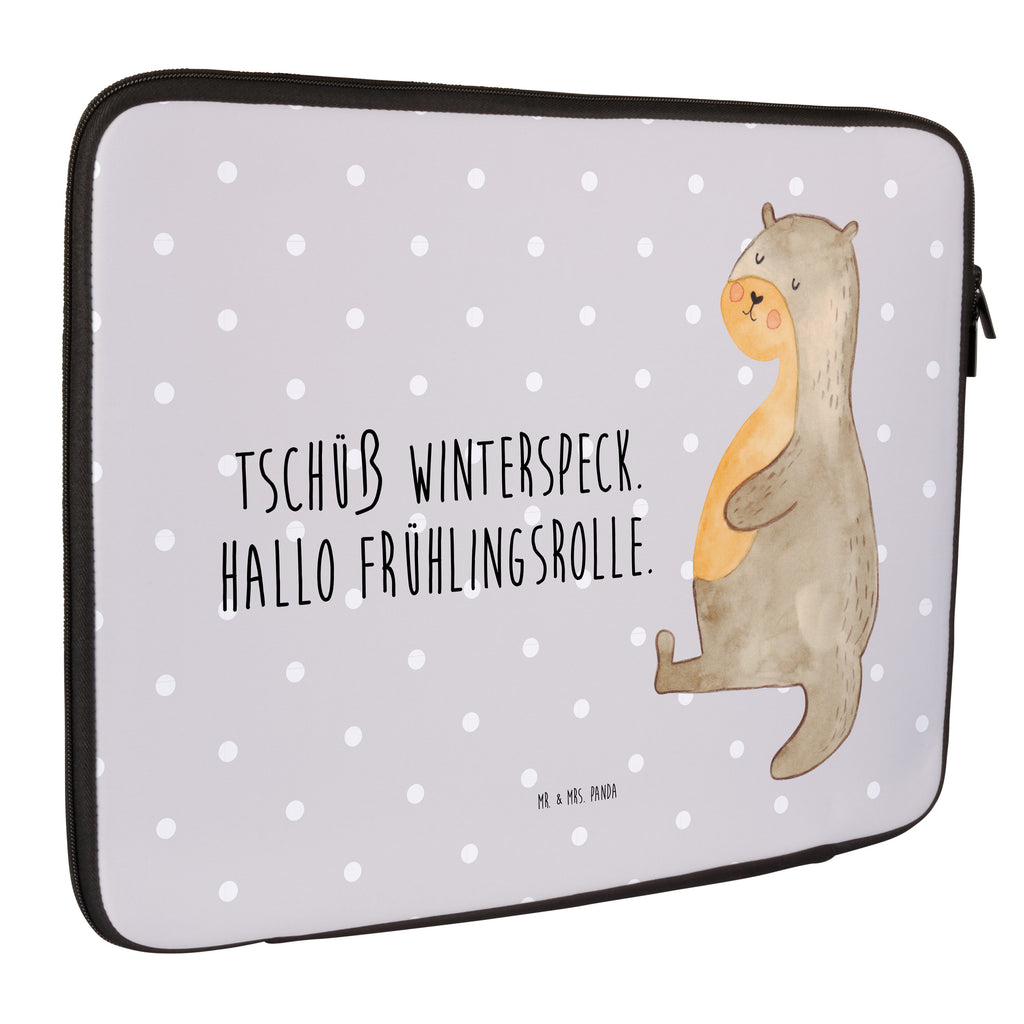 Notebook Tasche Otter Bauch