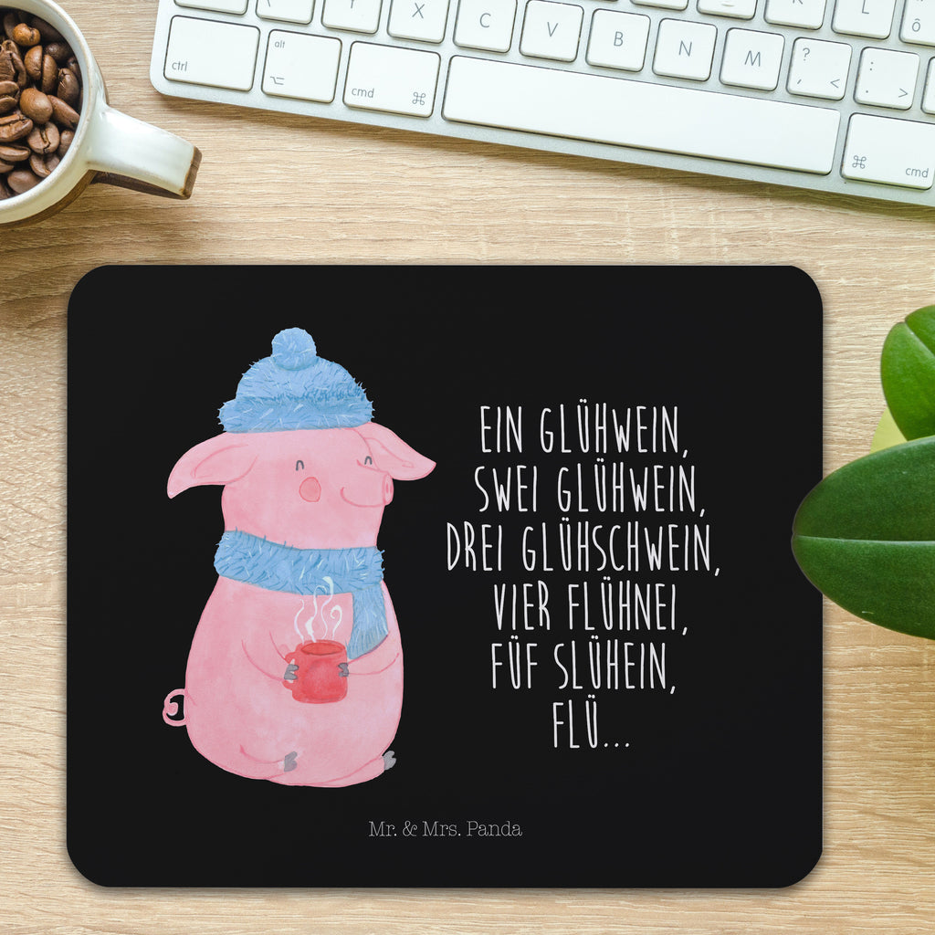 Mauspad Lallelndes Glühschwein Mousepad, Computer zubehör, Büroausstattung, PC Zubehör, Arbeitszimmer, Mauspad, Einzigartiges Mauspad, Designer Mauspad, Mausunterlage, Mauspad Büro, Winter, Weihnachten, Weihnachtsdeko, Nikolaus, Advent, Heiligabend, Wintermotiv, Glühwein, Betrunken, Weihnachtsmarkt, Spruch