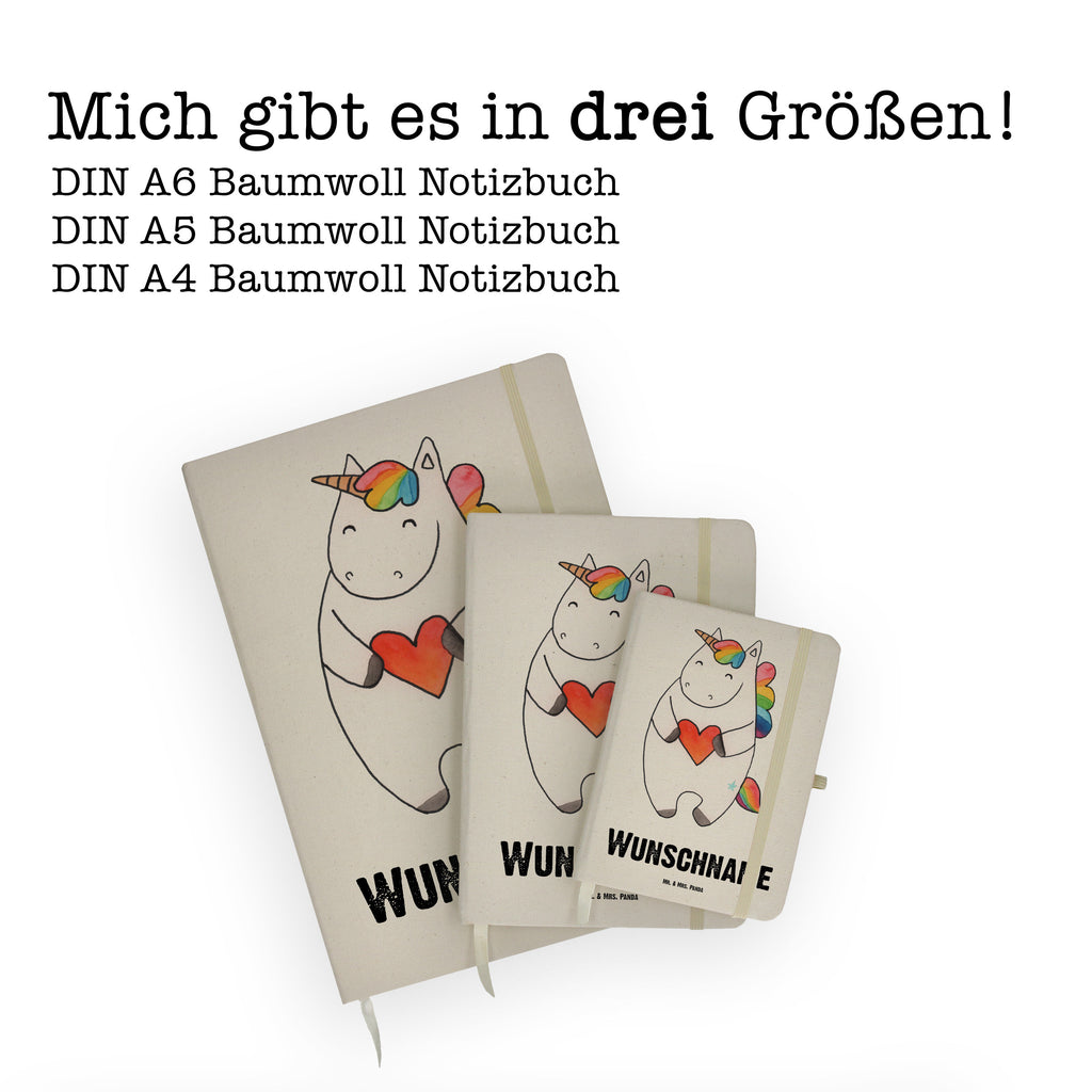 DIN A4 Personalisiertes Notizbuch Einhorn Herz Personalisiertes Notizbuch, Notizbuch mit Namen, Notizbuch bedrucken, Personalisierung, Namensbuch, Namen, Einhorn, Einhörner, Einhorn Deko, Pegasus, Unicorn, Herz, schlimm, böse, witzig, lustig, Freundin, anders, bunt