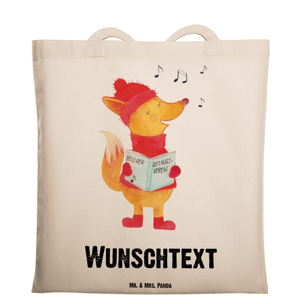 Personalisierte Tragetasche Fuchs Sänger Personalisierte Beuteltasche, Personalisierter Beutel, Personalisierte Einkaufstasche, Personalisierter Jutebeutel, Personalisierter Stoffbeutel, Tragetasche mit Namen, Einkaufstasche mit Namen, Stoffbeutel mit Namen, Personalisierte Tasche, Personalisierte Jutetasche, Personalisierte Kindergartentasche, Winter, Weihnachten, Weihnachtsdeko, Nikolaus, Advent, Heiligabend, Wintermotiv, Fuchs, Füchse, Sänger, Geschenk Sänger, Singen, Weihnachtslieder