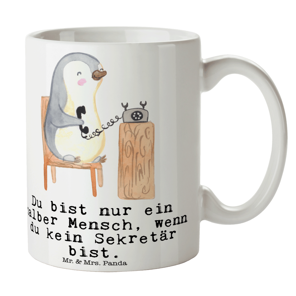 Tasse Sekretär mit Herz Tasse, Kaffeetasse, Teetasse, Becher, Kaffeebecher, Teebecher, Keramiktasse, Porzellantasse, Büro Tasse, Geschenk Tasse, Tasse Sprüche, Tasse Motive, Kaffeetassen, Tasse bedrucken, Designer Tasse, Cappuccino Tassen, Schöne Teetassen, Beruf, Ausbildung, Jubiläum, Abschied, Rente, Kollege, Kollegin, Geschenk, Schenken, Arbeitskollege, Mitarbeiter, Firma, Danke, Dankeschön