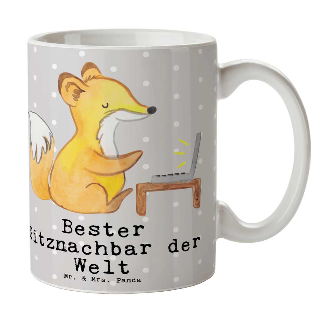 Tasse Fuchs Bester Sitznachbar der Welt Tasse, Kaffeetasse, Teetasse, Becher, Kaffeebecher, Teebecher, Keramiktasse, Porzellantasse, Büro Tasse, Geschenk Tasse, Tasse Sprüche, Tasse Motive, Kaffeetassen, Tasse bedrucken, Designer Tasse, Cappuccino Tassen, Schöne Teetassen, für, Dankeschön, Geschenk, Schenken, Geburtstag, Geburtstagsgeschenk, Geschenkidee, Danke, Bedanken, Mitbringsel, Freude machen, Geschenktipp, Sitznachbar, Stuhlnachbar, Nachbar, Uni, Universität, Seminar, Kommilitone, Tischnachbar, Schule, Mitschüler, Mitstudent, Hochschule