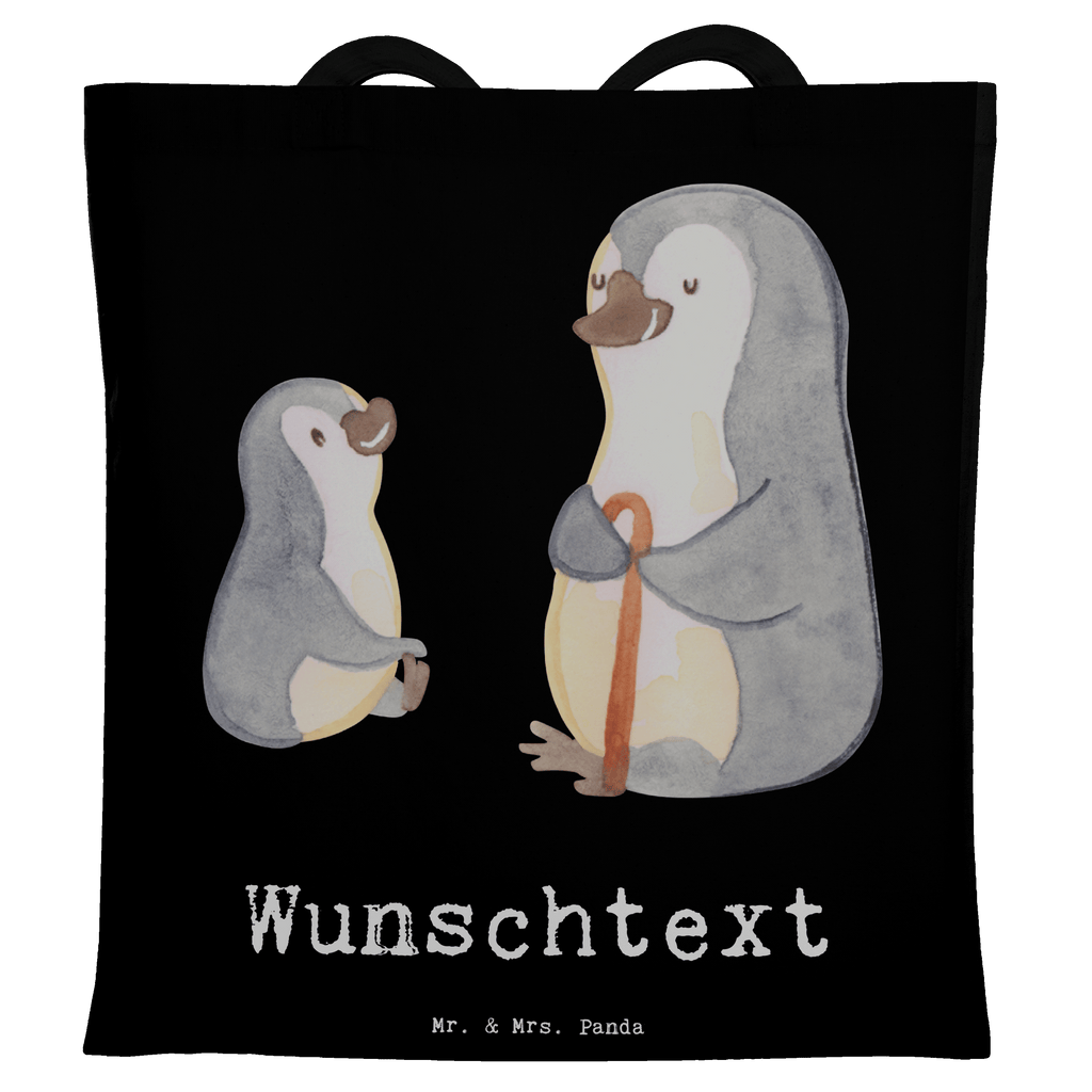 Personalisierte Tragetasche Pinguin Bester Großvater der Welt Personalisierte Beuteltasche, Personalisierter Beutel, Personalisierte Einkaufstasche, Personalisierter Jutebeutel, Personalisierter Stoffbeutel, Tragetasche mit Namen, Einkaufstasche mit Namen, Stoffbeutel mit Namen, Personalisierte Tasche, Personalisierte Jutetasche, Personalisierte Kindergartentasche, für, Dankeschön, Geschenk, Schenken, Geburtstag, Geburtstagsgeschenk, Geschenkidee, Danke, Bedanken, Mitbringsel, Freude machen, Geschenktipp, Großvater, Grossvater, Opa, Opi. Großpapa, Großeltern, enkel, Enkelin, Enkelkind, Kleinigkeit, Oppa, Oppi, Bester