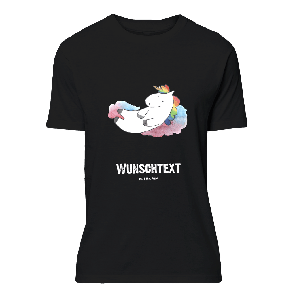 Personalisiertes T-Shirt Einhorn Wolke 7 T-Shirt Personalisiert, T-Shirt mit Namen, T-Shirt mit Aufruck, Männer, Frauen, Wunschtext, Bedrucken, Einhorn, Einhörner, Einhorn Deko, Pegasus, Unicorn, verliebt, Menschen, witzig, lustig, Geschenk, Glaube, Realität, Lächeln