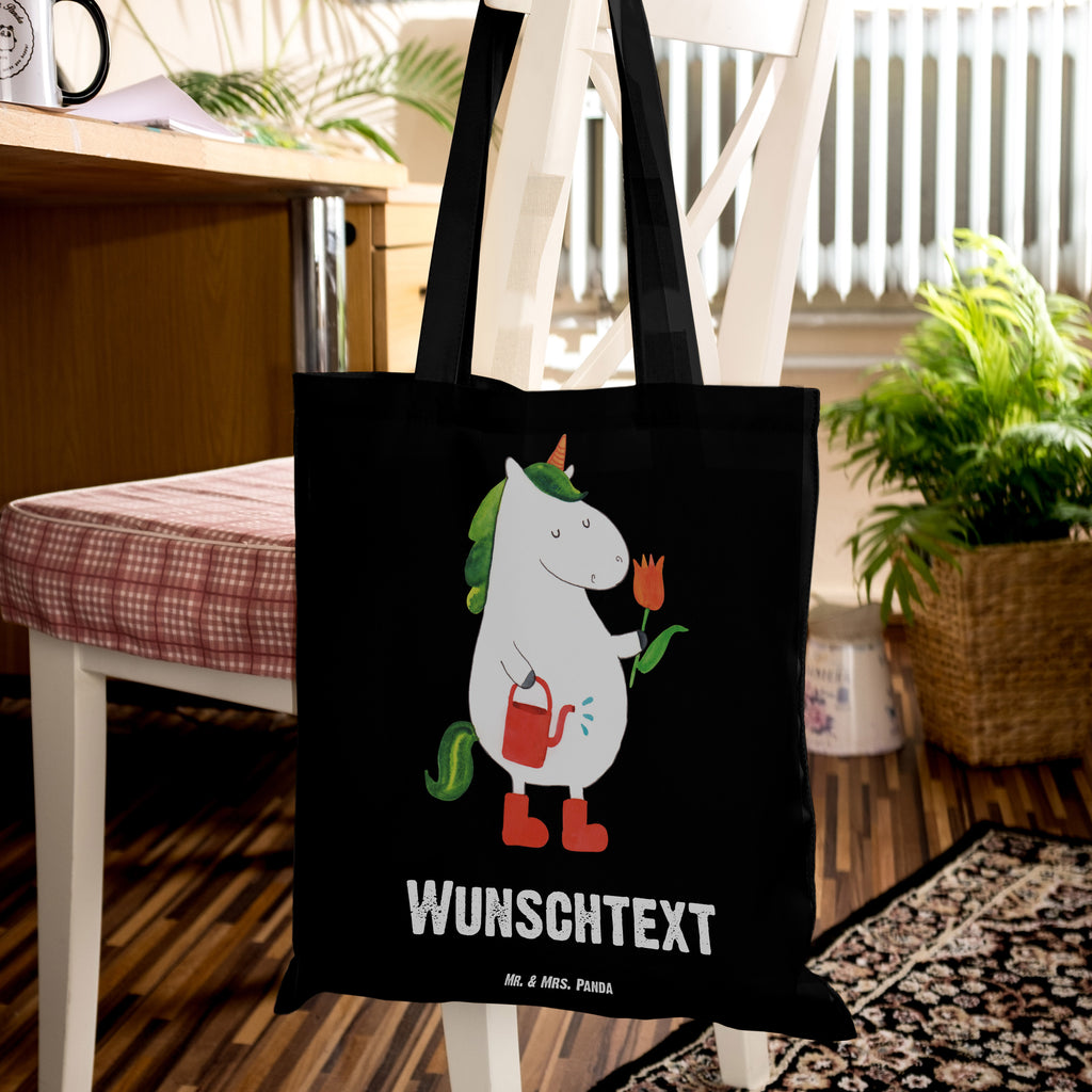 Personalisierte Tragetasche Einhorn Gärtner Personalisierte Beuteltasche, Personalisierter Beutel, Personalisierte Einkaufstasche, Personalisierter Jutebeutel, Personalisierter Stoffbeutel, Tragetasche mit Namen, Einkaufstasche mit Namen, Stoffbeutel mit Namen, Personalisierte Tasche, Personalisierte Jutetasche, Personalisierte Kindergartentasche, Einhorn, Einhörner, Einhorn Deko, Pegasus, Unicorn, Luftballon, Gießkanne, Giesskanne, Lebenslust, Freude, Blume, Freundin, Garten, Stiefel