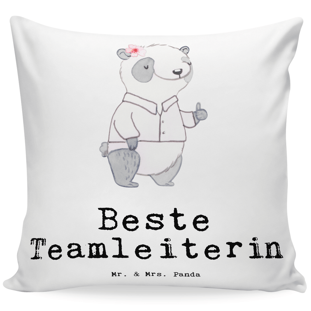 40x40 Kissen Panda Beste Teamleiterin Kissenhülle, Kopfkissen, Sofakissen, Dekokissen, Motivkissen, sofakissen, sitzkissen, Kissen, Kissenbezüge, Kissenbezug 40x40, Kissen 40x40, Kissenhülle 40x40, Zierkissen, Couchkissen, Dekokissen Sofa, Sofakissen 40x40, Dekokissen 40x40, Kopfkissen 40x40, Kissen 40x40 Waschbar, für, Dankeschön, Geschenk, Schenken, Geburtstag, Geburtstagsgeschenk, Geschenkidee, Danke, Bedanken, Mitbringsel, Freude machen, Geschenktipp, Teamleiterin, Seminarleiterin, Gruppenleiterin, Leiterin, Kollegin, Chefin, Vorgesetzte, Abschied, Abschiedsgeschenk, Ruhestand