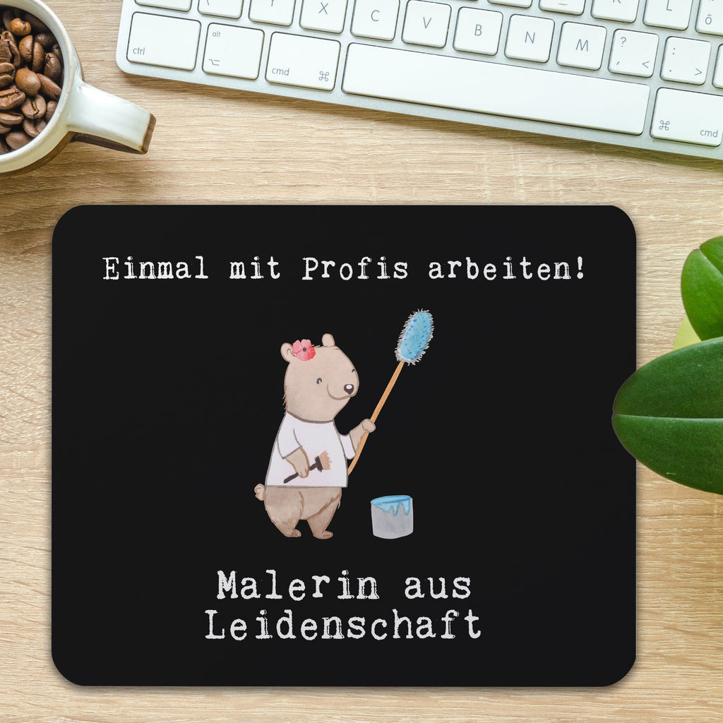 Mauspad Malerin aus Leidenschaft Mousepad, Computer zubehör, Büroausstattung, PC Zubehör, Arbeitszimmer, Mauspad, Einzigartiges Mauspad, Designer Mauspad, Mausunterlage, Mauspad Büro, Beruf, Ausbildung, Jubiläum, Abschied, Rente, Kollege, Kollegin, Geschenk, Schenken, Arbeitskollege, Mitarbeiter, Firma, Danke, Dankeschön, Maler, Malermeisterin, Gesellenprüfung, Meisterprüfung, Malerbetrieb