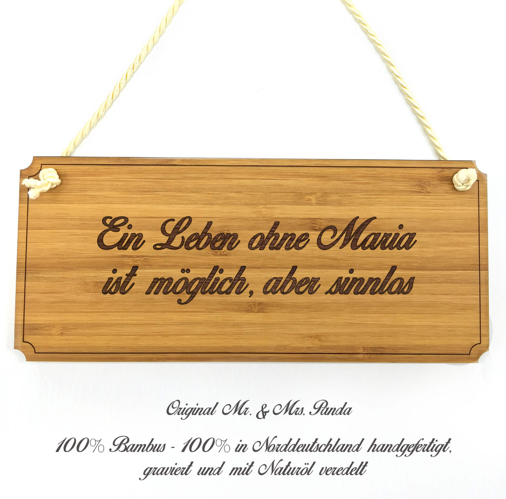 Türschild Classic Schild Maria Dekoschild, Schild, Wanddeko, Werbeschild, Holzschild, Reklameschild, Türschild, Küchenschild, Wandschild, Holztafel, Motivschild, Spruchschild, Landhaus, Shabby, graviert