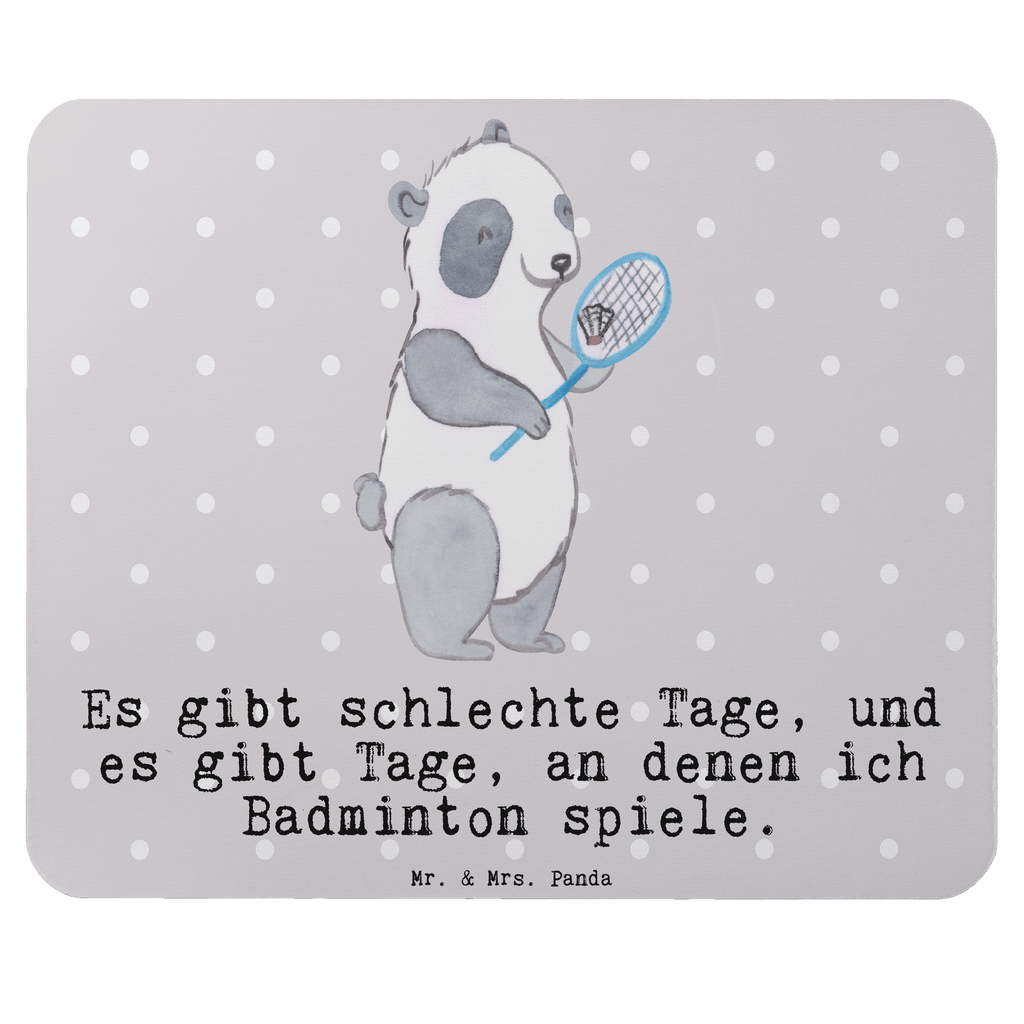 Mauspad Panda Badminton  Tage Mousepad, Computer zubehör, Büroausstattung, PC Zubehör, Arbeitszimmer, Mauspad, Einzigartiges Mauspad, Designer Mauspad, Mausunterlage, Mauspad Büro, Geschenk, Sport, Sportart, Hobby, Schenken, Danke, Dankeschön, Auszeichnung, Gewinn, Sportler, Badminton, Badminton spielen