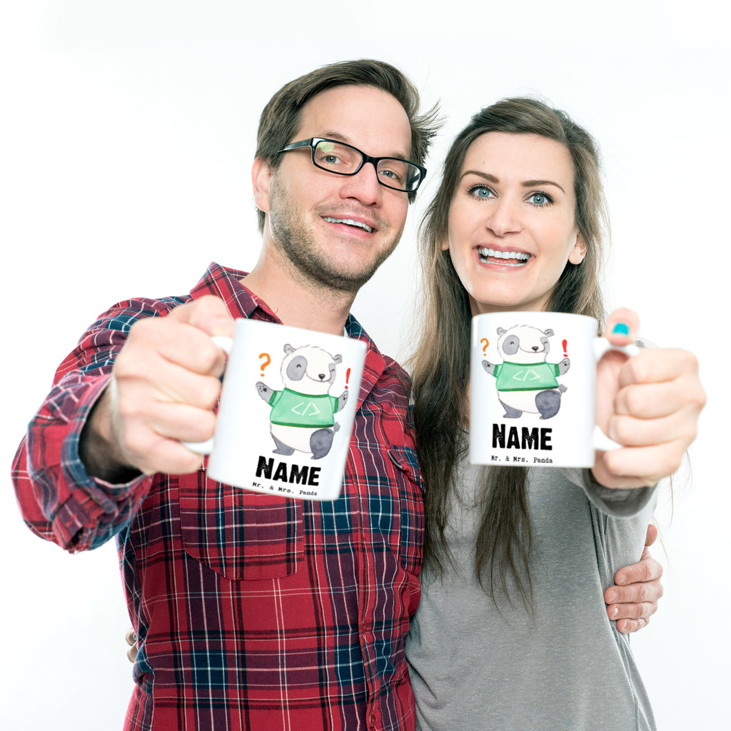 Personalisierte Tasse Programmierer mit Herz Personalisierte Tasse, Namenstasse, Wunschname, Personalisiert, Tasse, Namen, Drucken, Tasse mit Namen, Beruf, Ausbildung, Jubiläum, Abschied, Rente, Kollege, Kollegin, Geschenk, Schenken, Arbeitskollege, Mitarbeiter, Firma, Danke, Dankeschön, Programmierer, Softwareingenieur, Softwarentwickler, Computerfreak, Datenverarbeiter, Computerfachmann, IT-Spezialist, Nerd