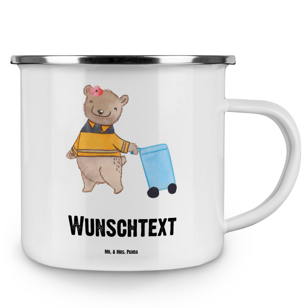 Personalisierte Emaille Tasse Fachkraft - Kreislauf- und Abfallwirtschaft mit Herz Emaille Tasse personalisiert, Emaille Tasse mit Namen, Campingtasse personalisiert, Namenstasse, Campingtasse bedrucken, Campinggeschirr personalsisert, tasse mit namen, personalisierte tassen, personalisierte tasse, tasse selbst gestalten, tasse bedrucken, tassen bedrucken, Beruf, Ausbildung, Jubiläum, Abschied, Rente, Kollege, Kollegin, Geschenk, Schenken, Arbeitskollege, Mitarbeiter, Firma, Danke, Dankeschön, Müllwerker, Fachkraft Kreislauf- und Abfallwirtschaft, Müllentsorger, Kehrichtmann, Müllmann, Müllfahrer