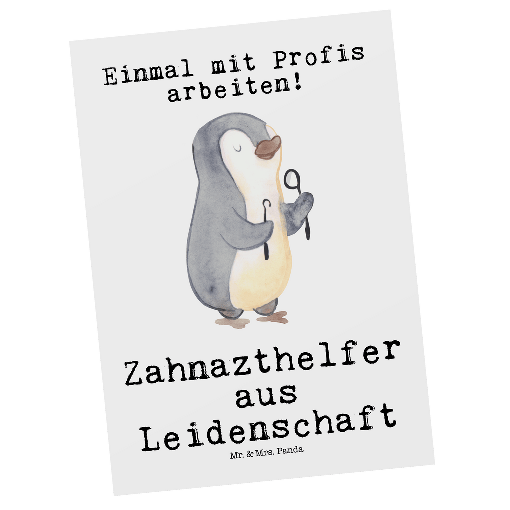 Postkarte Zahnarzthelfer aus Leidenschaft Postkarte, Karte, Geschenkkarte, Grußkarte, Einladung, Ansichtskarte, Geburtstagskarte, Einladungskarte, Dankeskarte, Ansichtskarten, Einladung Geburtstag, Einladungskarten Geburtstag, Beruf, Ausbildung, Jubiläum, Abschied, Rente, Kollege, Kollegin, Geschenk, Schenken, Arbeitskollege, Mitarbeiter, Firma, Danke, Dankeschön