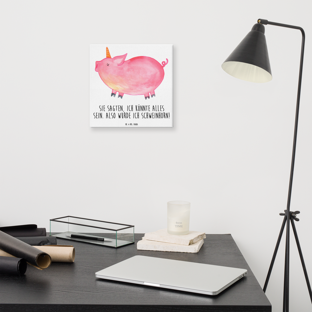 Leinwand Bild Einhorn Schweinhorn Leinwand, Bild, Kunstdruck, Wanddeko, Dekoration, Einhorn, Einhörner, Einhorn Deko, Pegasus, Unicorn, Party, Spaß, Schwein, Schweinhorn, Bauer, witzig. lustig, Spruch, geschenk, Pig, Piggy, funny, english, englisch