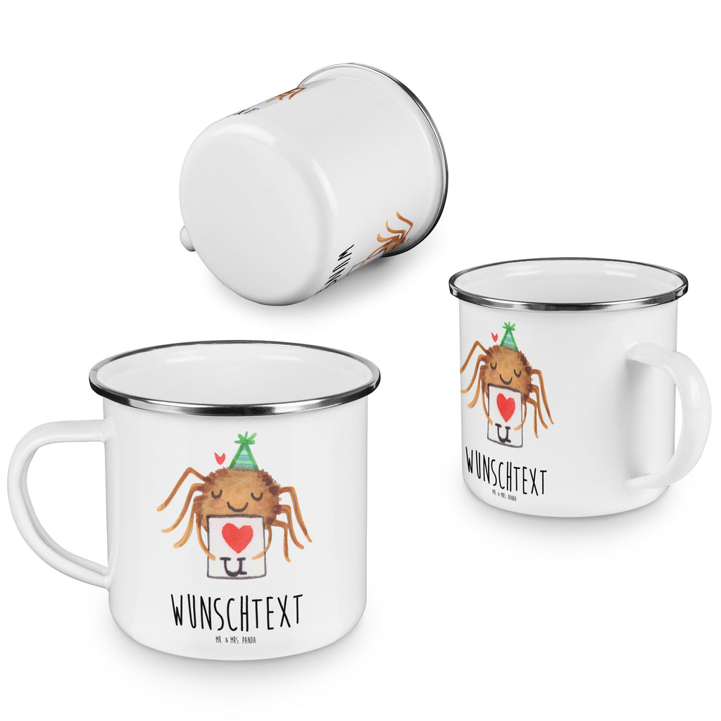 Personalisierte Emaille Tasse Spinne Agathe Brief Emaille Tasse personalisiert, Emaille Tasse mit Namen, Campingtasse personalisiert, Namenstasse, Campingtasse bedrucken, Campinggeschirr personalsisert, tasse mit namen, personalisierte tassen, personalisierte tasse, tasse selbst gestalten, tasse bedrucken, tassen bedrucken, Spinne Agathe, Spinne, Agathe, Videos, Merchandise, Liebesbeweis, Ich Liebe dich, Heiratsantrag, Verliebt, Liebespaar, Liebesgeschenk, Treuebeweis, Treuetest