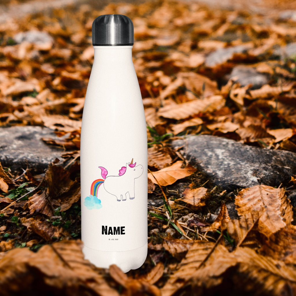 Personalisierte Thermosflasche Einhorn Pupsend Personalisierte Isolierflasche, Personalisierte Thermoflasche, Personalisierte Trinkflasche, Trinkflasche Mit Namen, Wunschname, Bedrucken, Namensflasche, Einhorn, Einhörner, Einhorn Deko, Pegasus, Unicorn, Pups, Regenbogen, Glitzer, Einhornpower, Erwachsenwerden, Spaß, lustig, Freundin