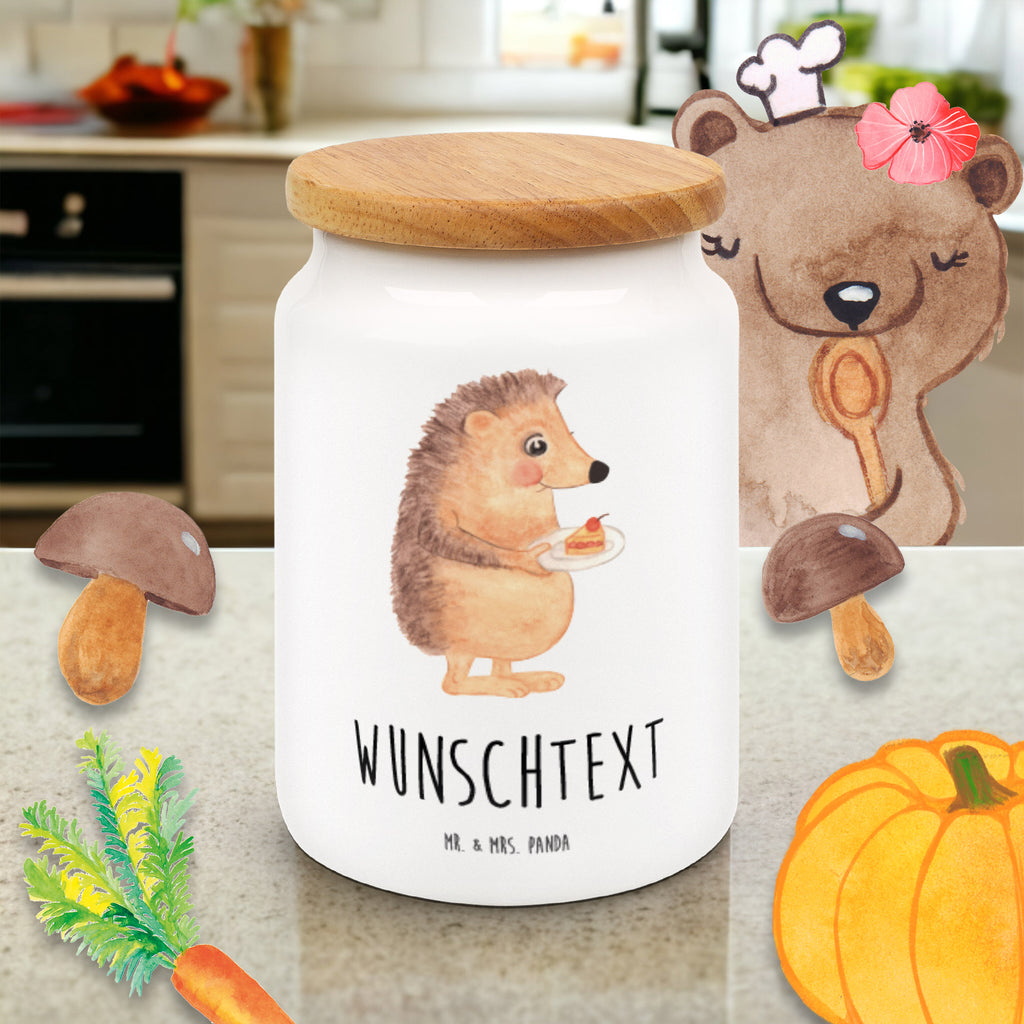 Personalisierte Vorratsdose Igel mit Kuchenstück Personalisierte Vorratsdose, Personalisierte Keksdose, Personalisierte Keramikdose, Personalisierte Leckerlidose, Personalisierte Dose, Personalisierter Vorratsbehälter, Personalisierte Aufbewahrungsdose, Tiermotive, Gute Laune, lustige Sprüche, Tiere, Igel, Essen Spruch, Kuchen, Backen Geschenk, Kuchen backen, Einladung Party, Geburtstagskuchen, Torte