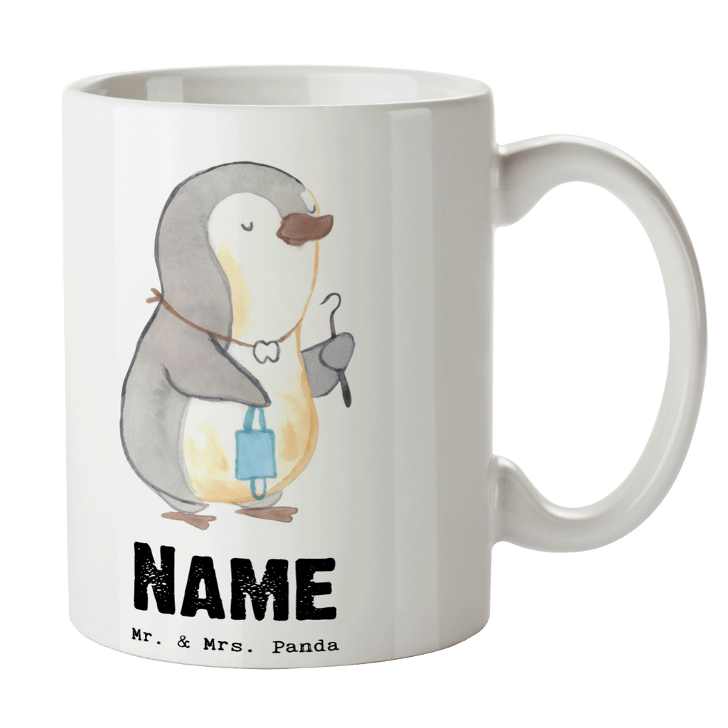 Personalisierte Tasse Zahnarzthelfer mit Herz Personalisierte Tasse, Namenstasse, Wunschname, Personalisiert, Tasse, Namen, Drucken, Tasse mit Namen, Beruf, Ausbildung, Jubiläum, Abschied, Rente, Kollege, Kollegin, Geschenk, Schenken, Arbeitskollege, Mitarbeiter, Firma, Danke, Dankeschön