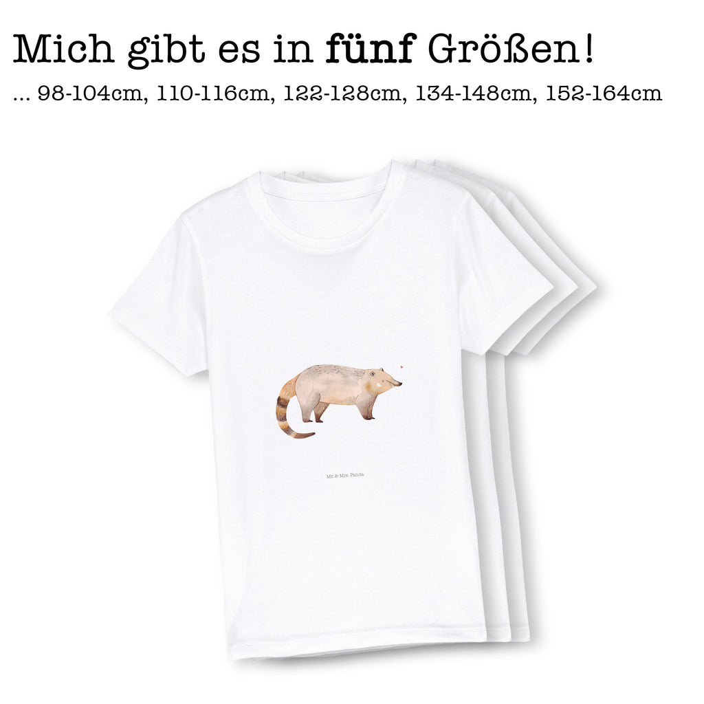 Organic Kinder T-Shirt Nasenbaer Kinder T-Shirt, Kinder T-Shirt Mädchen, Kinder T-Shirt Jungen, Tiermotive, Gute Laune, lustige Sprüche, Tiere, Nasenbär, Nasenbären, Rüsselbär, Bär