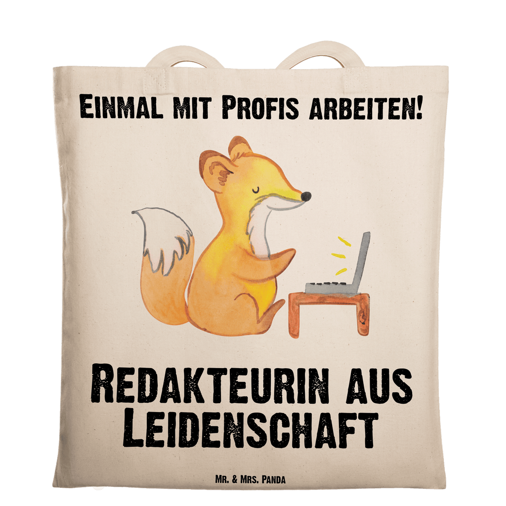 Tragetasche Redakteurin aus Leidenschaft Beuteltasche, Beutel, Einkaufstasche, Jutebeutel, Stoffbeutel, Tasche, Shopper, Umhängetasche, Strandtasche, Schultertasche, Stofftasche, Tragetasche, Badetasche, Jutetasche, Einkaufstüte, Laptoptasche, Beruf, Ausbildung, Jubiläum, Abschied, Rente, Kollege, Kollegin, Geschenk, Schenken, Arbeitskollege, Mitarbeiter, Firma, Danke, Dankeschön, Online, Redakteurin, Referentin, Journalistin