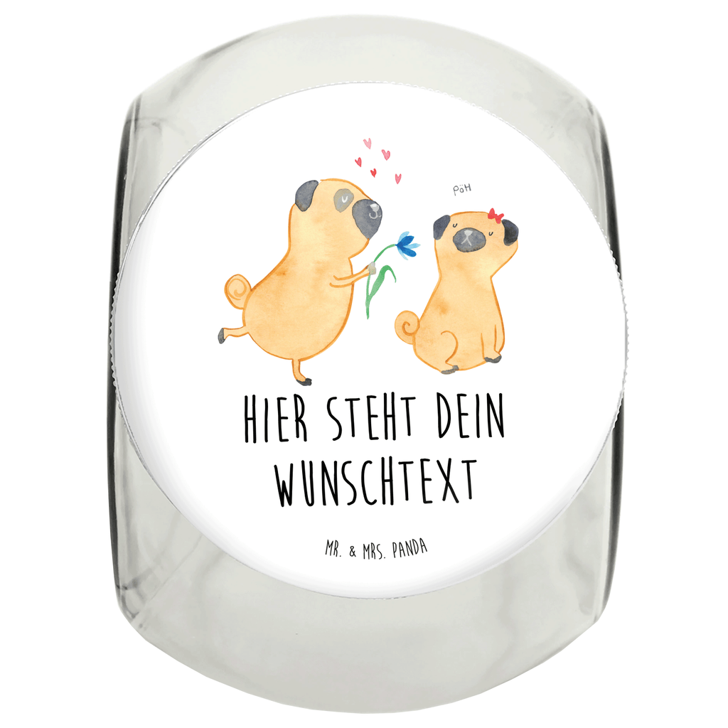 Personalisiertes Leckerli Glas Mops verliebt Personalisiertes Leckerli Glas, Personalisiertes Leckerliglas, Personalisiertes Leckerli Glas Hund, Personalisiertes Leckerli Glas Katze, Personalisierte Leckerli Dose, Personalisierter Hundeleckerlies Behälter, Hund, Hundemotiv, Haustier, Hunderasse, Tierliebhaber, Hundebesitzer, Sprüche, Mops, Möpse, Hundeliebe, verliebt, Liebe, Liebesspruch. Verlobt, Geschenk Freund, Partner