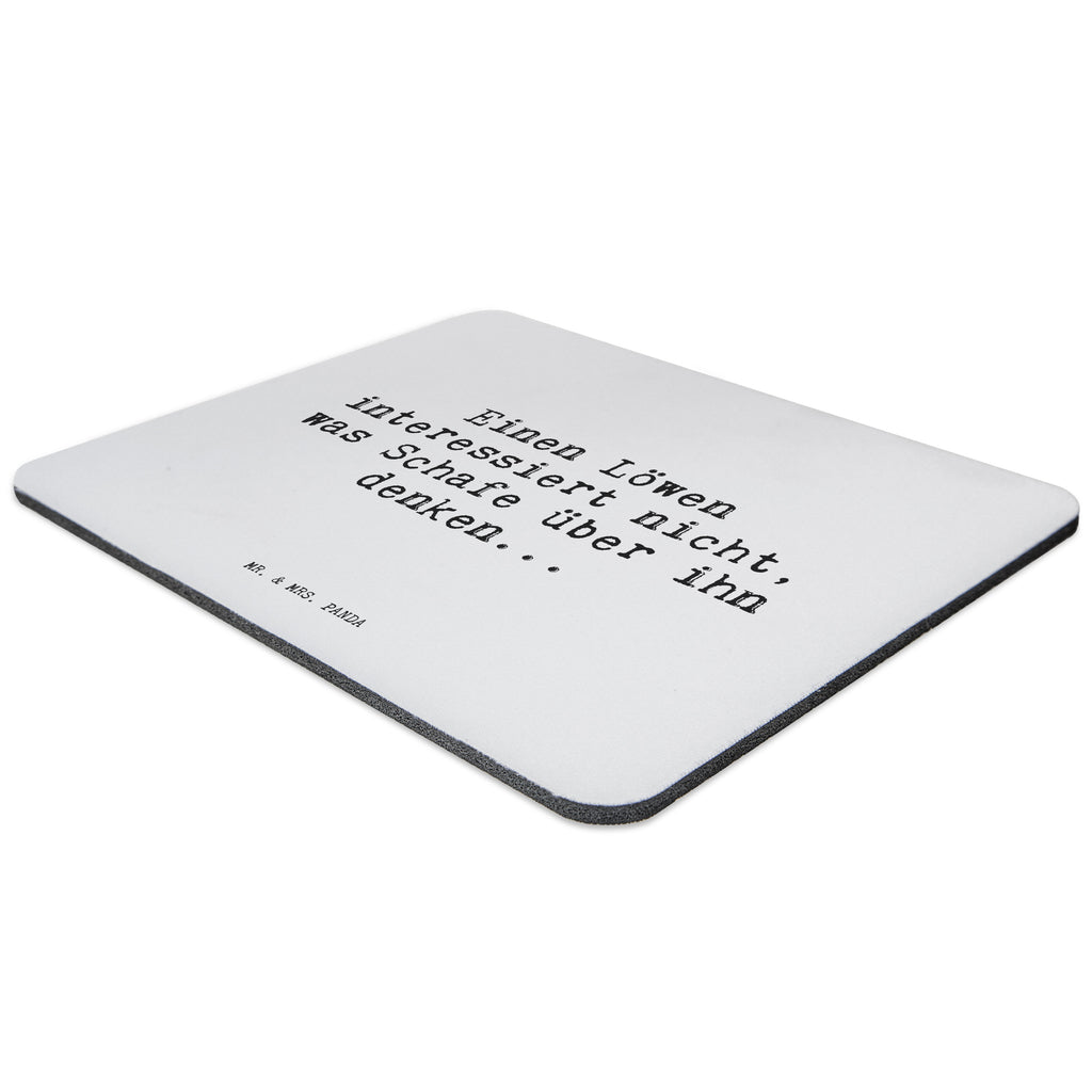 Mauspad Sprüche und Zitate Einen Löwen interessiert nicht, was Schafe über ihn denken... Mousepad, Computer zubehör, Büroausstattung, PC Zubehör, Arbeitszimmer, Mauspad, Einzigartiges Mauspad, Designer Mauspad, Mausunterlage, Mauspad Büro, Spruch, Sprüche, lustige Sprüche, Weisheiten, Zitate, Spruch Geschenke, Spruch Sprüche Weisheiten Zitate Lustig Weisheit Worte