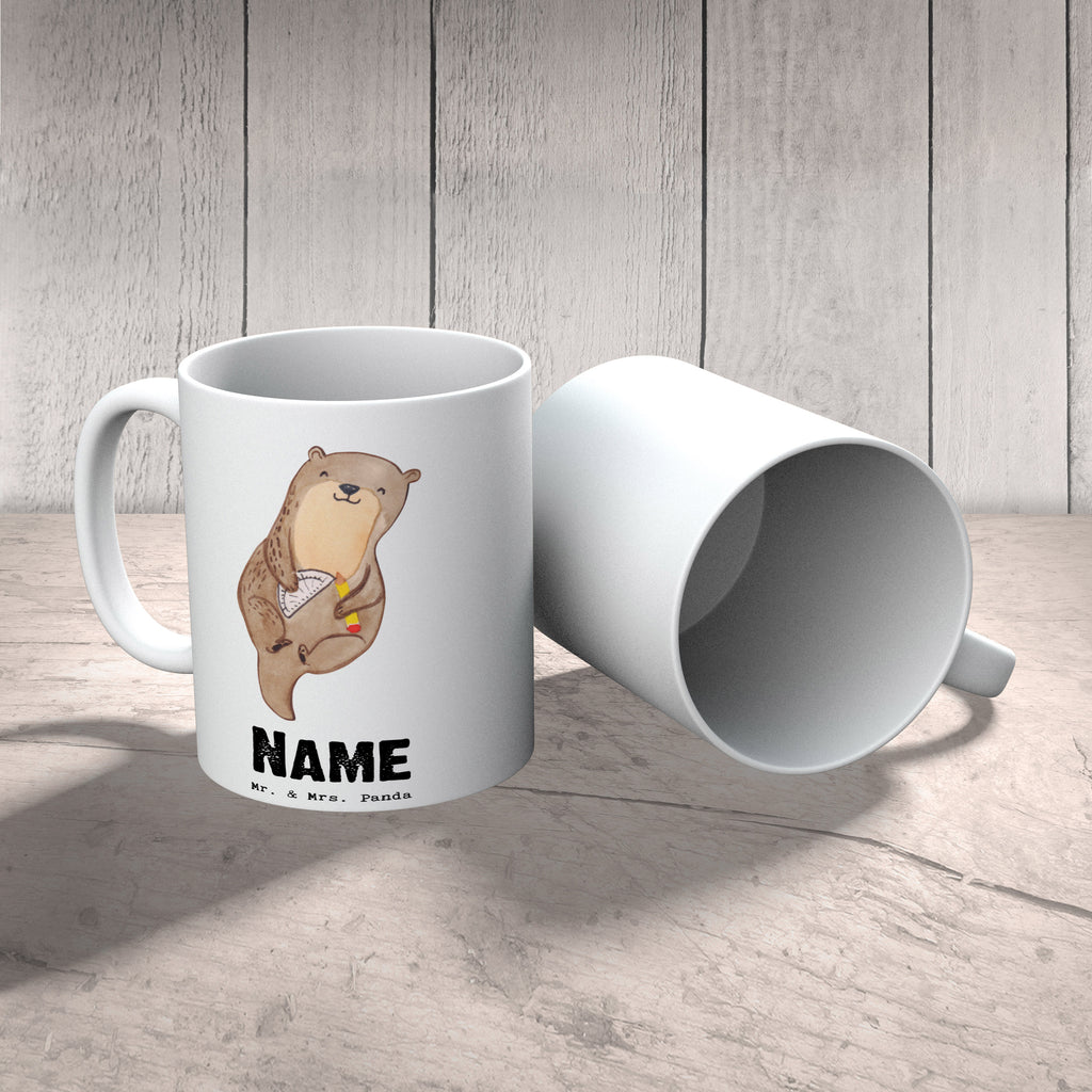 Personalisierte Tasse Technischer Produktdesigner mit Herz Personalisierte Tasse, Namenstasse, Wunschname, Personalisiert, Tasse, Namen, Drucken, Tasse mit Namen, Beruf, Ausbildung, Jubiläum, Abschied, Rente, Kollege, Kollegin, Geschenk, Schenken, Arbeitskollege, Mitarbeiter, Firma, Danke, Dankeschön