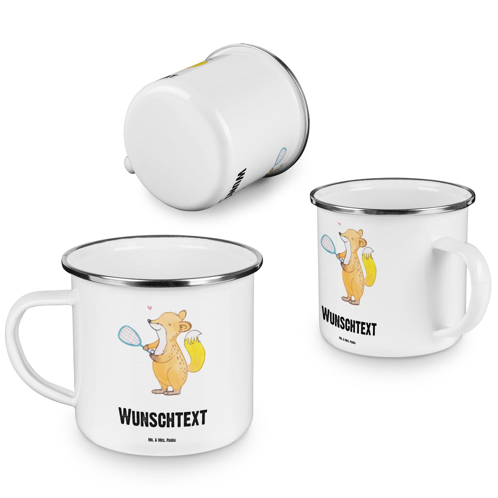 Personalisierte Emaille Tasse Fuchs Squash spielen Emaille Tasse personalisiert, Emaille Tasse mit Namen, Campingtasse personalisiert, Namenstasse, Campingtasse bedrucken, Campinggeschirr personalsisert, tasse mit namen, personalisierte tassen, personalisierte tasse, tasse selbst gestalten, tasse bedrucken, tassen bedrucken, Geschenk, Sport, Sportart, Hobby, Schenken, Danke, Dankeschön, Auszeichnung, Gewinn, Sportler, Squash spielen, Squashhalle, Ballsport