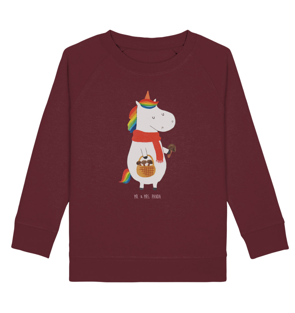 Organic Kinder Pullover Einhorn Pilz Kinder Pullover, Kinder Sweatshirt, Jungen, Mädchen, Einhorn, Einhörner, Einhorn Deko, Pegasus, Unicorn, Pilze, Pilzsammler, Motivation, Spruch, Liebeskummer