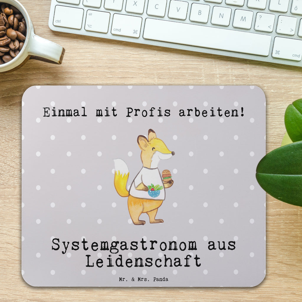 Mauspad Systemgastronom aus Leidenschaft Mousepad, Computer zubehör, Büroausstattung, PC Zubehör, Arbeitszimmer, Mauspad, Einzigartiges Mauspad, Designer Mauspad, Mausunterlage, Mauspad Büro, Beruf, Ausbildung, Jubiläum, Abschied, Rente, Kollege, Kollegin, Geschenk, Schenken, Arbeitskollege, Mitarbeiter, Firma, Danke, Dankeschön