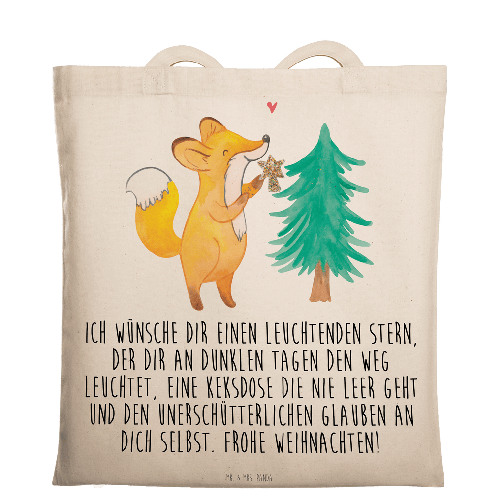 Tragetasche Fuchs  Weihnachtsbaum Beuteltasche, Beutel, Einkaufstasche, Jutebeutel, Stoffbeutel, Tasche, Shopper, Umhängetasche, Strandtasche, Schultertasche, Stofftasche, Tragetasche, Badetasche, Jutetasche, Einkaufstüte, Laptoptasche, Winter, Weihnachten, Weihnachtsdeko, Nikolaus, Advent, Heiligabend, Wintermotiv, Weihnachtsmann, Weihnachtstage, Fuchs, Schlittschuh, Weihnachtszeit, Weihnachtsdekoration