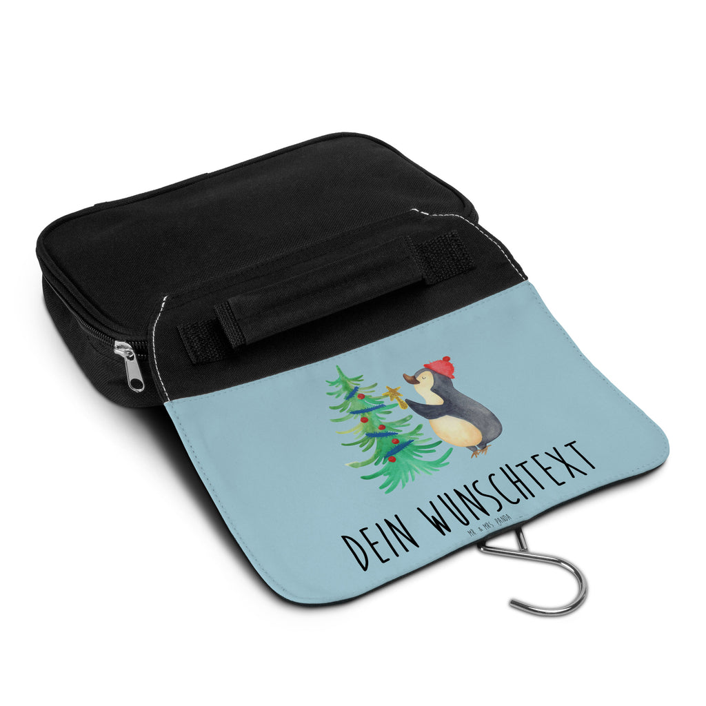 Personalisierter Kulturbeutel Pinguin Weihnachtsbaum Personalisierter Kulturbeutel, Personalisierte Waschtasche, Personalisierte Kosmetiktasche, Damen, Herren, Personalisierte Aufbewahrungstasche, Personalisierte Schminktasche, Personalisierter Kosmetikbeutel, Personalisierter Organizer, Personalisierte Kulturtasche, Personalisierte Schminkutensil, Personalisierung, Wunschtext, Wunschname, Selbst bedrucken, Kulturbeutel mit Namen, Winter, Weihnachten, Weihnachtsdeko, Nikolaus, Advent, Heiligabend, Wintermotiv, Pinguin