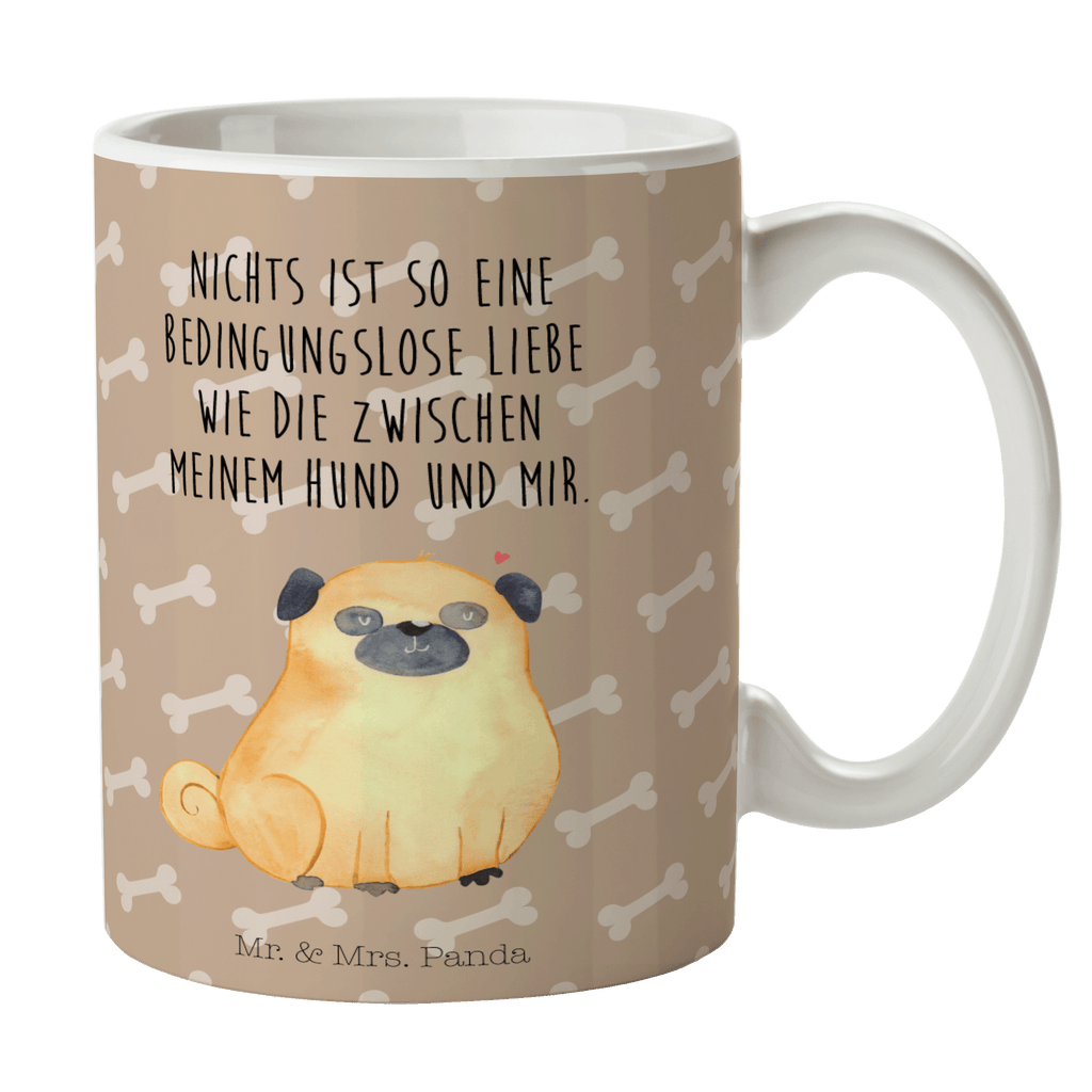 Tasse Mops Tasse, Kaffeetasse, Teetasse, Becher, Kaffeebecher, Teebecher, Keramiktasse, Porzellantasse, Büro Tasse, Geschenk Tasse, Tasse Sprüche, Tasse Motive, Hund, Hundemotiv, Haustier, Hunderasse, Tierliebhaber, Hundebesitzer, Sprüche, Mops, Liebe, Hundeliebe