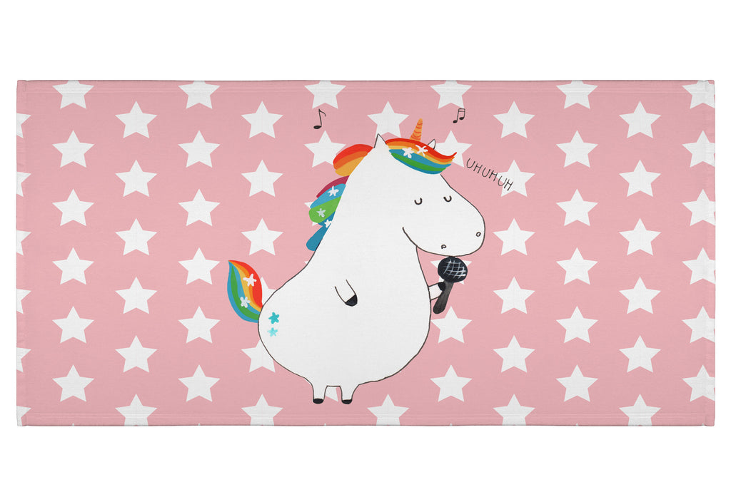 Handtuch Einhorn Sänger Gästetuch, Reisehandtuch, Sport Handtuch, Frottier, Kinder Handtuch, Einhorn, Einhörner, Einhorn Deko, Pegasus, Unicorn, Glitzer, Konfetti, Party, Geburtstag, Feier, Fest, Disco, Sängerin, Sänger, Freundin