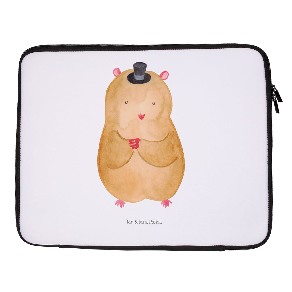 Notebook Tasche Hamster mit Hut Notebook Tasche, Laptop, Computertasche, Tasche, Notebook-Tasche, Notebook-Reisehülle, Notebook Schutz, Tiermotive, Gute Laune, lustige Sprüche, Tiere, Hamster, Hut, Magier, Zylinder, Zwerghamster, Zauberer