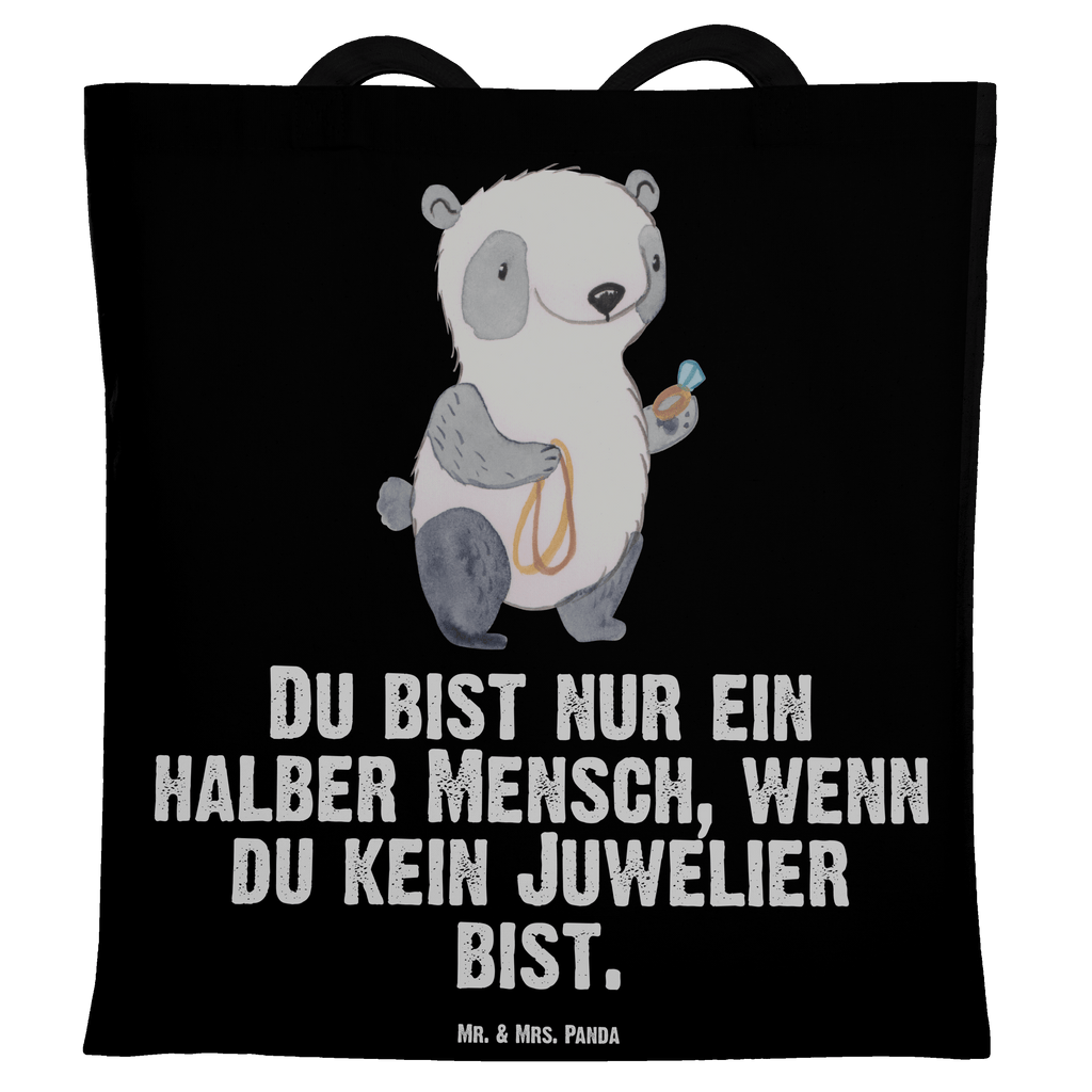 Tragetasche Juwelier mit Herz Beuteltasche, Beutel, Einkaufstasche, Jutebeutel, Stoffbeutel, Tasche, Shopper, Umhängetasche, Strandtasche, Schultertasche, Stofftasche, Tragetasche, Badetasche, Jutetasche, Einkaufstüte, Laptoptasche, Beruf, Ausbildung, Jubiläum, Abschied, Rente, Kollege, Kollegin, Geschenk, Schenken, Arbeitskollege, Mitarbeiter, Firma, Danke, Dankeschön, Juwelier, Goldschmied, Schmuckwarenhändler, Schmuckgeschäft, Eröffnung