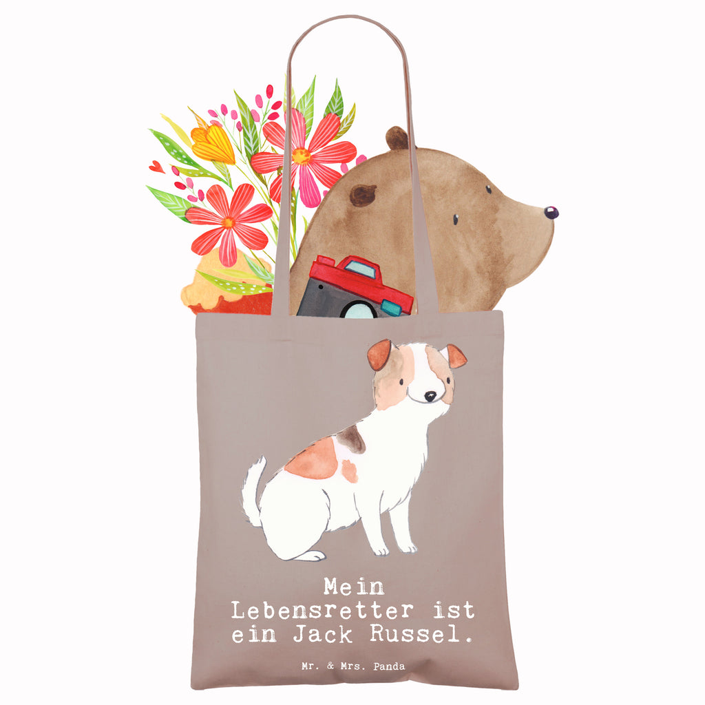 Tragetasche Jack Russel Terrier Lebensretter Beuteltasche, Beutel, Einkaufstasche, Jutebeutel, Stoffbeutel, Tasche, Shopper, Umhängetasche, Strandtasche, Schultertasche, Stofftasche, Tragetasche, Badetasche, Jutetasche, Einkaufstüte, Laptoptasche, Hund, Hunderasse, Rassehund, Hundebesitzer, Geschenk, Tierfreund, Schenken, Welpe, Jack Russel Terrier