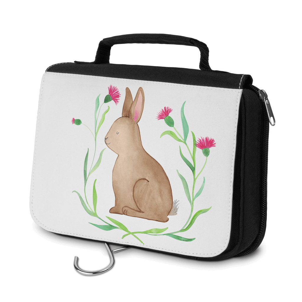 Kulturbeutel Hase Sitzen Kulturbeutel, Zum Aufhängen, Waschtasche, Kosmetiktasche, Damen, Herren, Aufbewahrungstasche, Schminktasche, Kosmetikbeutel, Organizer, Kulturtasche, Schminkutensil, Ostern, Osterhase, Ostergeschenke, Osternest, Osterdeko, Geschenke zu Ostern, Ostern Geschenk, Ostergeschenke Kinder, Ostern Kinder, Frohe Ostern, Ostergrüße, Osterblume, Liebe, Grüße, Hase, Kaninchen