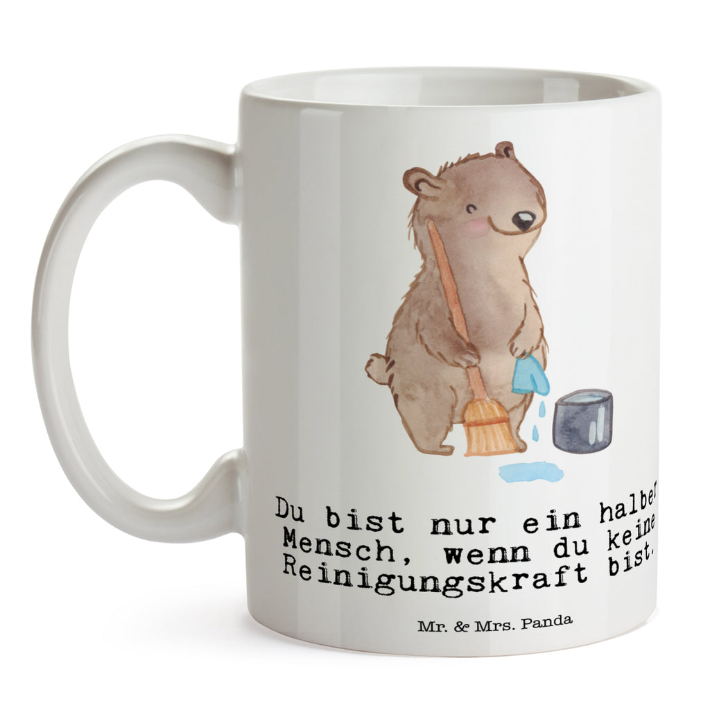 Tasse Reinigungskraft Herz Tasse, Kaffeetasse, Teetasse, Becher, Kaffeebecher, Teebecher, Keramiktasse, Porzellantasse, Büro Tasse, Geschenk Tasse, Tasse Sprüche, Tasse Motive, Kaffeetassen, Tasse bedrucken, Designer Tasse, Cappuccino Tassen, Schöne Teetassen, Beruf, Ausbildung, Jubiläum, Abschied, Rente, Kollege, Kollegin, Geschenk, Schenken, Arbeitskollege, Mitarbeiter, Firma, Danke, Dankeschön