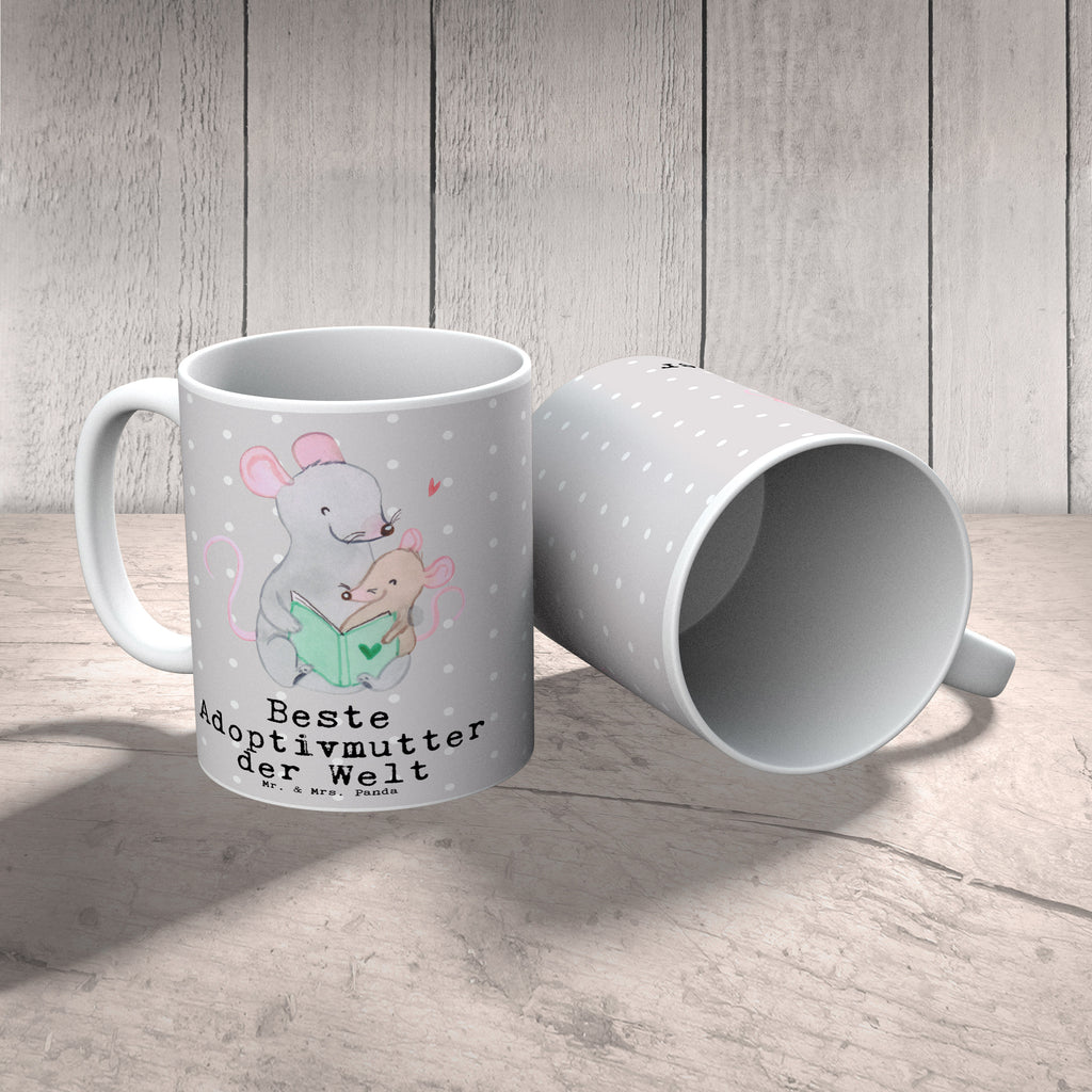 Tasse Maus Beste Adoptivmutter der Welt Tasse, Kaffeetasse, Teetasse, Becher, Kaffeebecher, Teebecher, Keramiktasse, Porzellantasse, Büro Tasse, Geschenk Tasse, Tasse Sprüche, Tasse Motive, Kaffeetassen, Tasse bedrucken, Designer Tasse, Cappuccino Tassen, Schöne Teetassen, für, Dankeschön, Geschenk, Schenken, Geburtstag, Geburtstagsgeschenk, Geschenkidee, Danke, Bedanken, Mitbringsel, Freude machen, Geschenktipp, Adoptivmutter, Adoptivmama, adoptiert, Mama, Mami, Mutter, Muttertag, Mutti, Ma, Tochter, Sohn, Beste Mama, Beste, Supermama