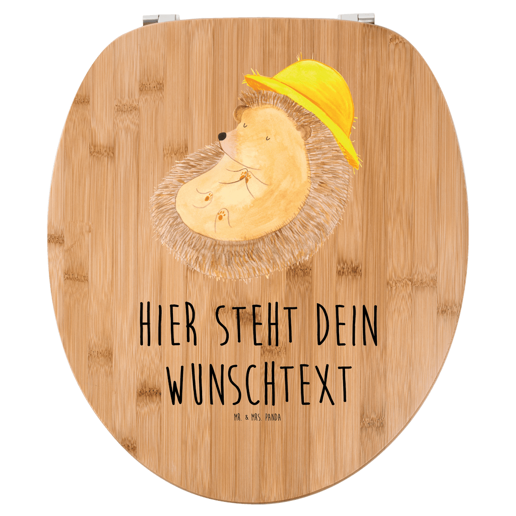 Personalisierter WC Sitz Motiv Igel betet Personalisierte Klobrille, Personalisierter Klodeckel, Personalisierter Toilettendeckel, Personalisierter WC-Sitz, Toilettendeckel mit Namen, WC Sitz mit Namen, Tiermotive, Gute Laune, lustige Sprüche, Tiere, Igel, Igel mit Hut, Sonnenhut, Gott, Amen, beten, Leben, Dankbarkeit, Dankbar sein, dankbar, genießen