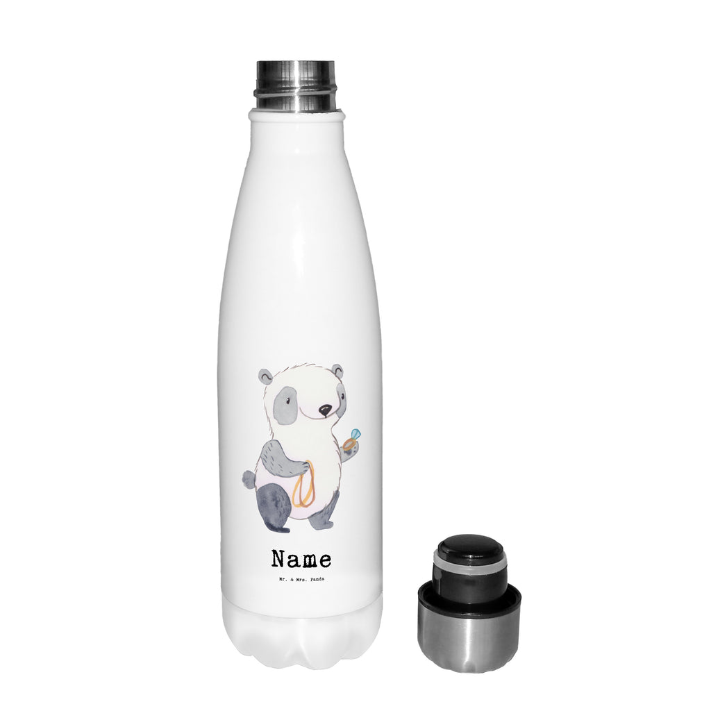 Personalisierte Thermosflasche Schmuckverkäufer mit Herz Personalisierte Isolierflasche, Personalisierte Thermoflasche, Personalisierte Trinkflasche, Trinkflasche Mit Namen, Wunschname, Bedrucken, Namensflasche, Beruf, Ausbildung, Jubiläum, Abschied, Rente, Kollege, Kollegin, Geschenk, Schenken, Arbeitskollege, Mitarbeiter, Firma, Danke, Dankeschön, Schmuckverkäufer, Juwelier, Goldschmied, Schmied, Schmuckwarenhändler, Schmuckgeschäft, Eröffnung