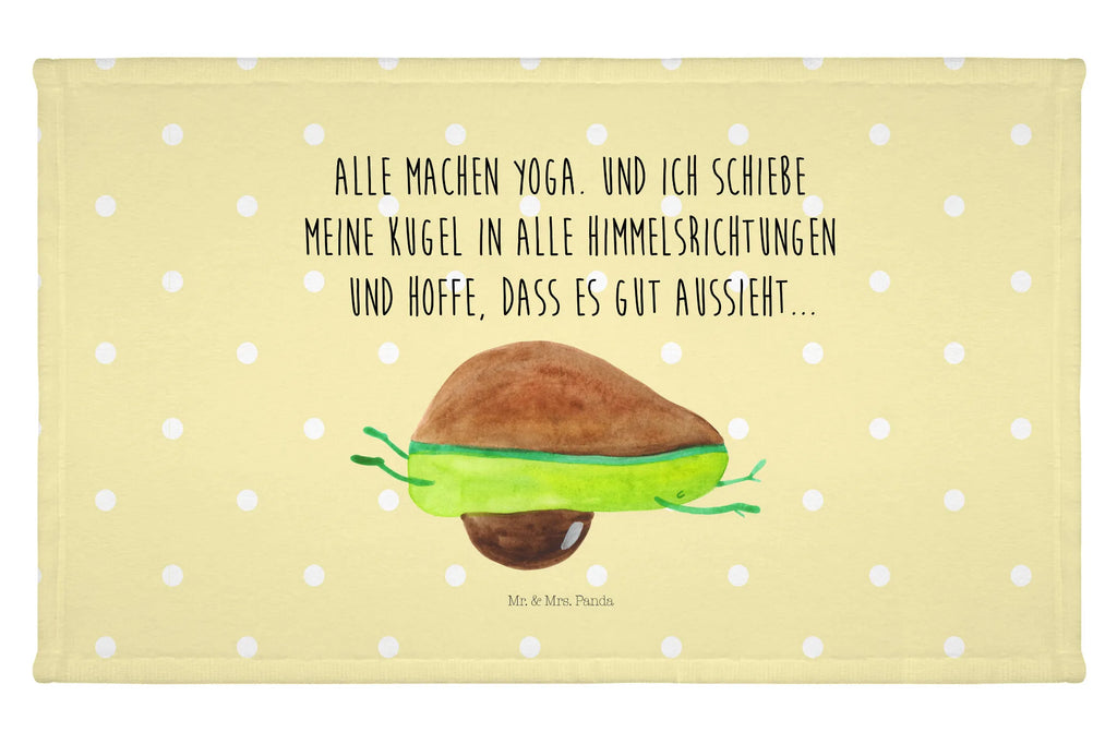 Handtuch Avocado Yoga Handtuch, Badehandtuch, Badezimmer, Handtücher, groß, Kinder, Baby, Avocado, Veggie, Vegan, Gesund, Avocado Yoga Vegan