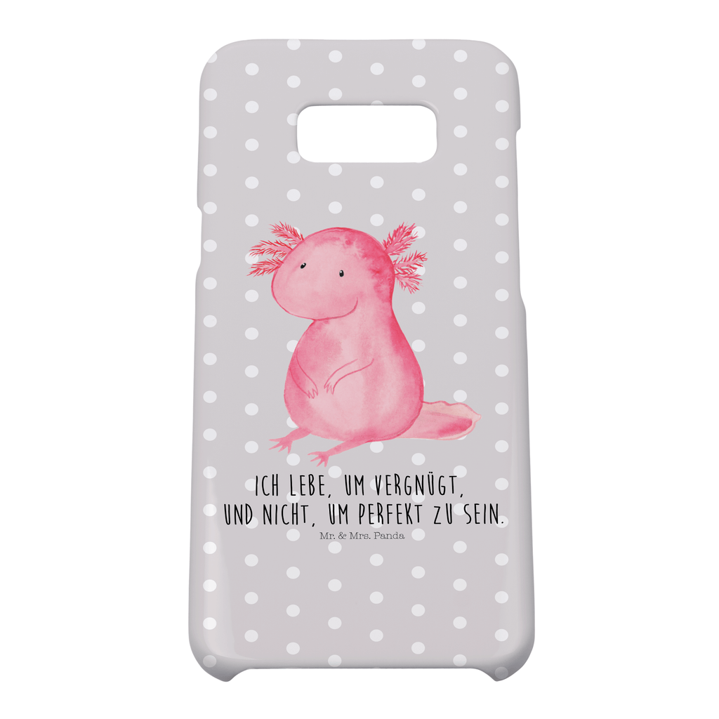 Handyhülle Axolotl null Handyhülle, Handycover, Cover, Handy, Hülle, Iphone 10, Iphone X, Axolotl, Molch, Axolot, vergnügt, fröhlich, zufrieden, Lebensstil, Weisheit, Lebensweisheit, Liebe, Freundin