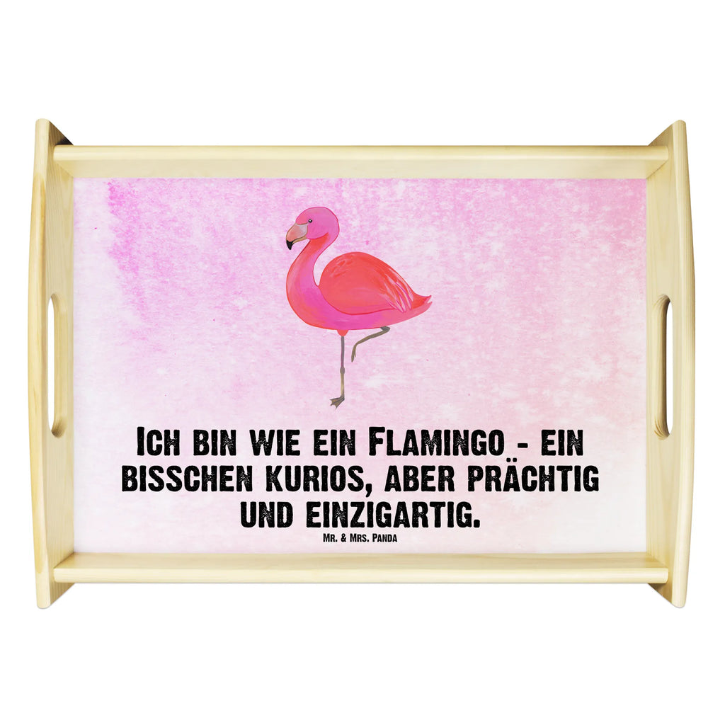 Serviertablett Flamingo Classic Serviertablett, Tablett, Holztablett, Küchentablett, Dekotablett, Frühstückstablett, Flamingo, Einzigartig, Selbstliebe, Stolz, ich, für mich, Spruch, Freundin, Freundinnen, Außenseiter, Sohn, Tochter, Geschwister