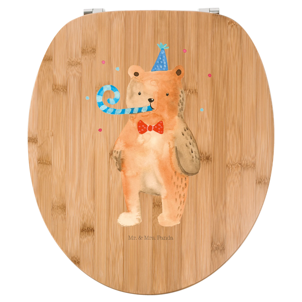 Motiv WC Sitz Bär Geburtstag Klobrille, Klodeckel, Toilettendeckel, WC-Sitz, Toilette, Bär, Teddy, Teddybär, Happy Birthday, Alles Gute, Glückwunsch, Geburtstag