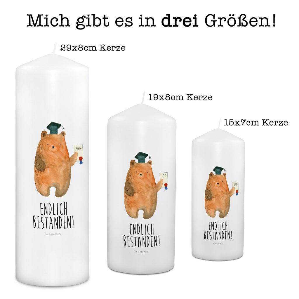 Kerze Bär Prüfung Kerze, Taufkerze, Kommunionskerze, Geburtstagskerze, Geschenk Kerze, Taufgeschenk Kerze, Kerze mit Druck, Besondere Kerze, Geschenkidee Kerze, Kerze für Kommunion, Geburtstag Kerze, Kommunion Kerze, Bär, Teddy, Teddybär, Abitur, Prüfungen, Prüfung bestanden, Abschluss, Zeugnis, Abschlusszeugnis