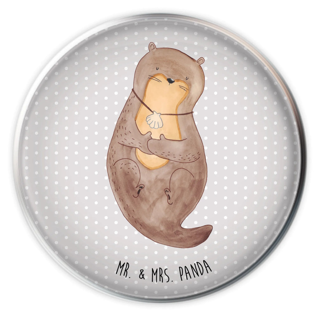 Waschbecken Stöpsel Otter mit Muschelmedaillon Abflussstöpsel, Stöpsel, Waschbecken, Ablaufgarnitur, Waschbecken Stopfen, Otter, Fischotter, Seeotter, Otterliebe, grübeln, träumen, Motivation, Tagträumen, Büro