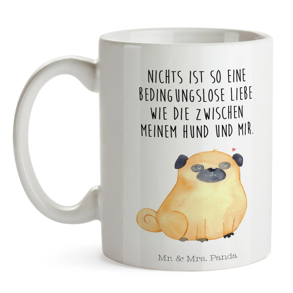 Tasse Mops Tasse, Kaffeetasse, Teetasse, Becher, Kaffeebecher, Teebecher, Keramiktasse, Porzellantasse, Büro Tasse, Geschenk Tasse, Tasse Sprüche, Tasse Motive, Kaffeetassen, Tasse bedrucken, Designer Tasse, Cappuccino Tassen, Schöne Teetassen, Hund, Hundemotiv, Haustier, Hunderasse, Tierliebhaber, Hundebesitzer, Sprüche, Mops, Liebe, Hundeliebe